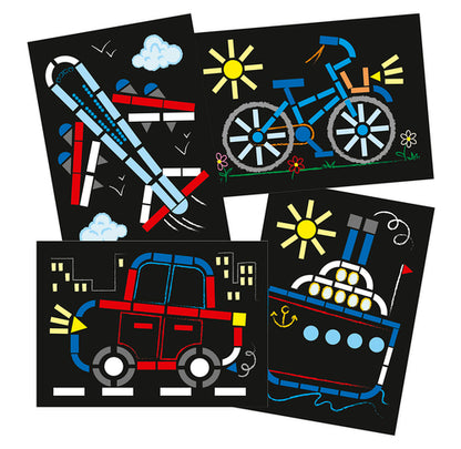 MAILDOR Crafty Stickers Transportation