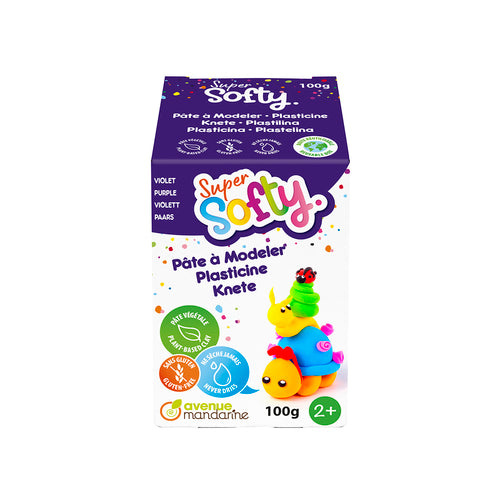 AVENUE MANDARINE Super Softy Box 100g Purple