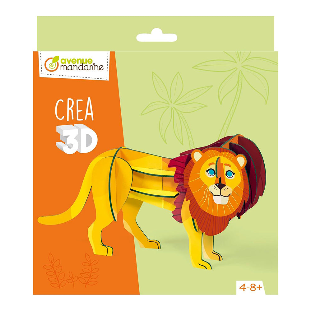 AVENUE MANDARINE Crea 3D Lion