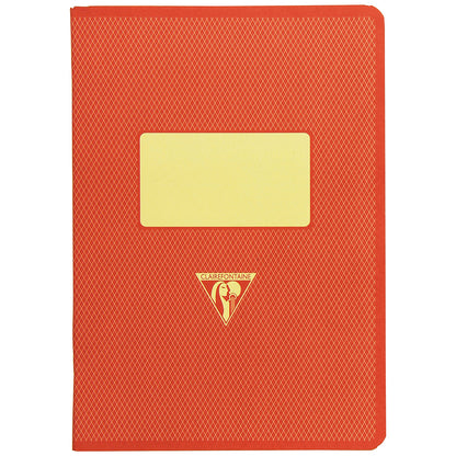 CLAIREFONTAINE 1951 Stapled Notebook A5 48s Lined Red