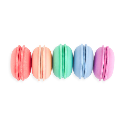 OOLY Le Macaron Patisserie Scented Eraser Set of 5