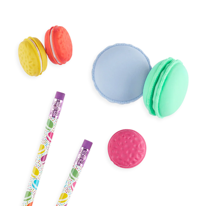 OOLY Le Macaron Patisserie Scented Eraser Set of 5