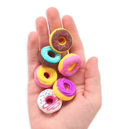 OOLY Dainty Donuts Scented Erasers Set of 6