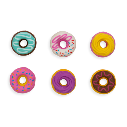 OOLY Dainty Donuts Scented Erasers Set of 6