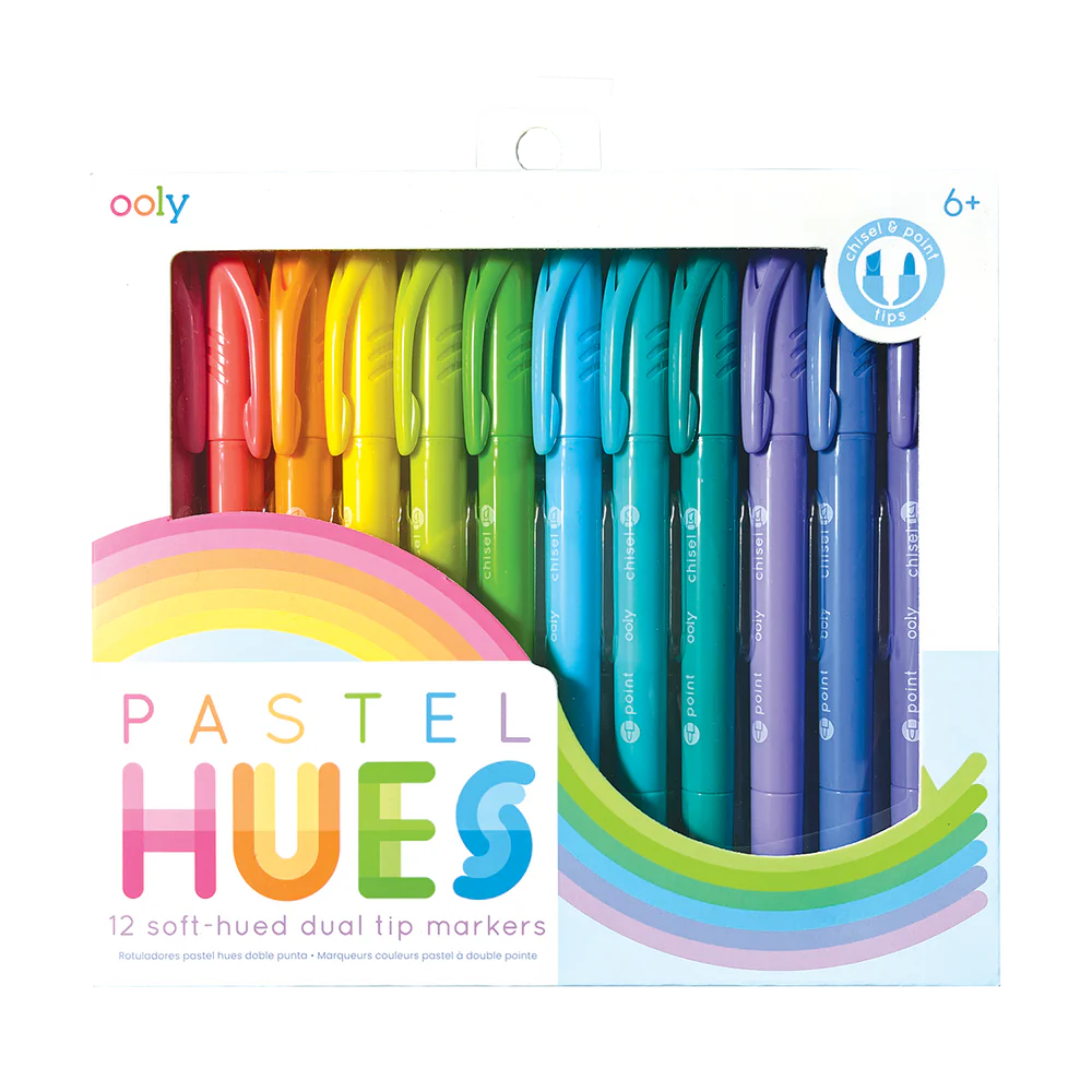 OOLY Pastel Hues Markers Set of 12