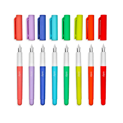 OOLY Color Write Fountain Pens Set of 8