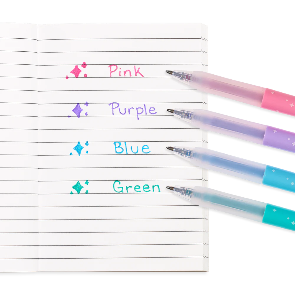 OOLY Oh My Glitter! Gel Pens Set of 4