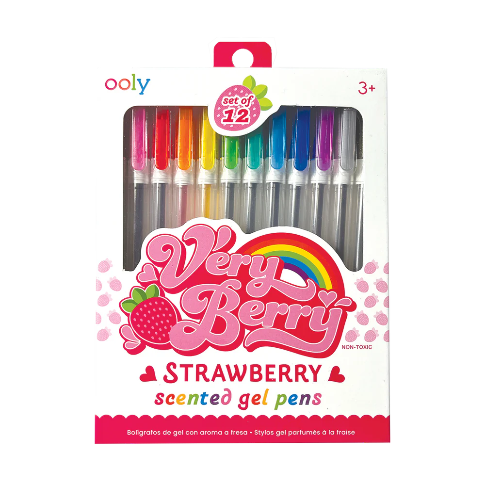 OOLY Very Berry Scented Gel Pens Set of 12