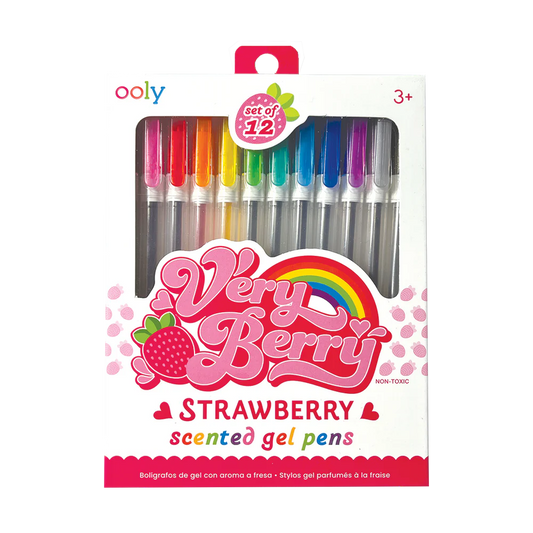 OOLY Very Berry Scented Gel Pens Set of 12