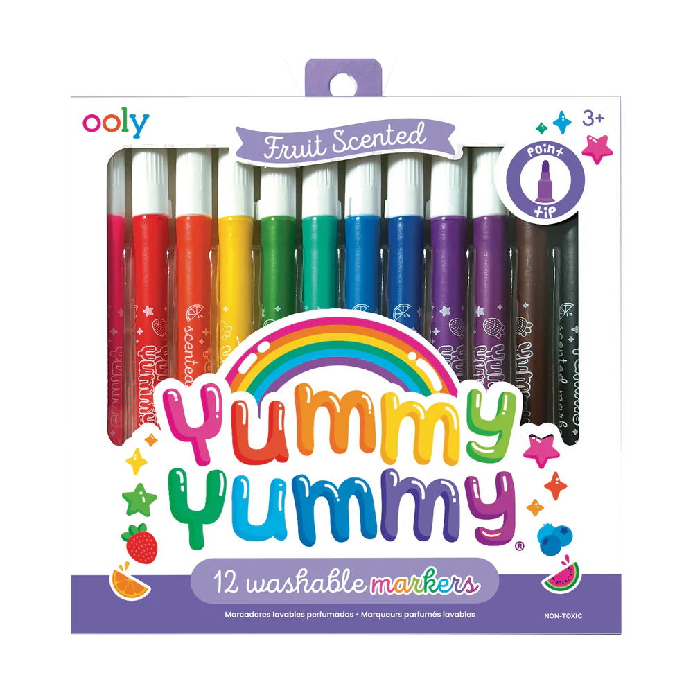 OOLY Yummy Yummy Scented Markers Set of 12