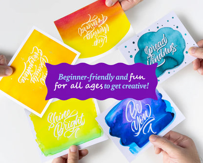 NICO NG Watercolor Cards Set: Watercolour Paper 300gsm 16s