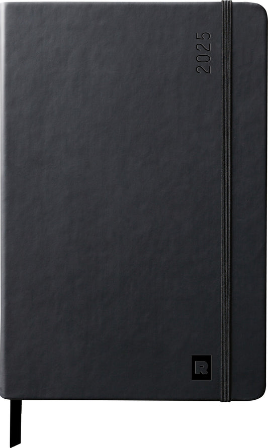 RHODIA 2025 Webplanner A5 Weekly Horizontal Black