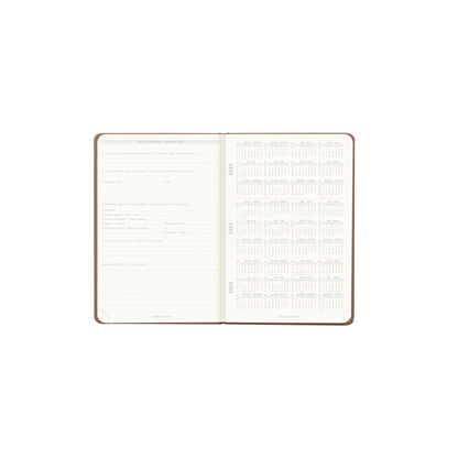 RHODIA 2025 Webplanner A6 Weekly Vertical Rosewood