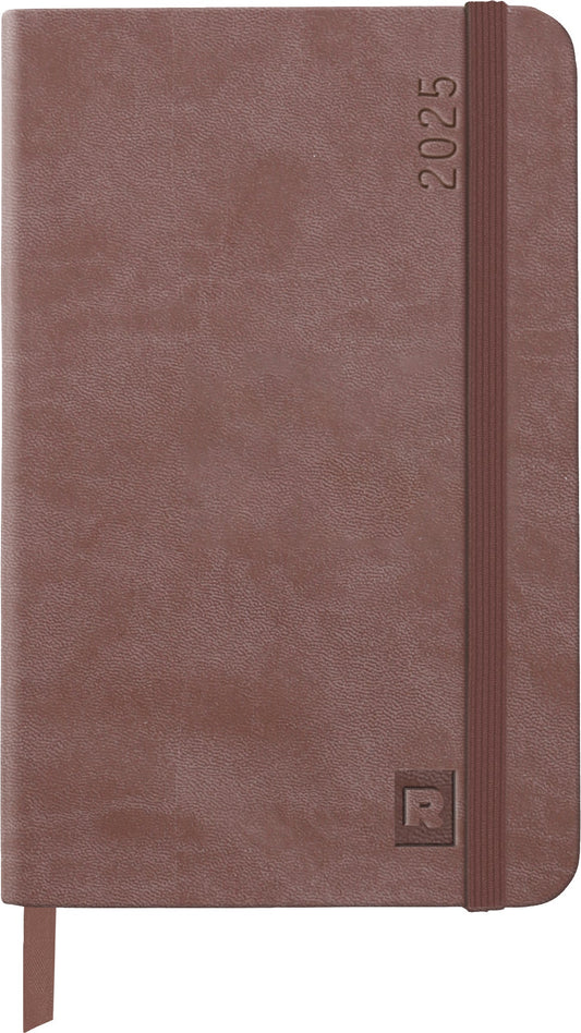 RHODIA 2025 Webplanner A6 Weekly Vertical Chocolate