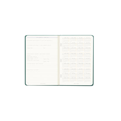 RHODIA 2025 Webplanner A6 Weekly Vertical Aqua