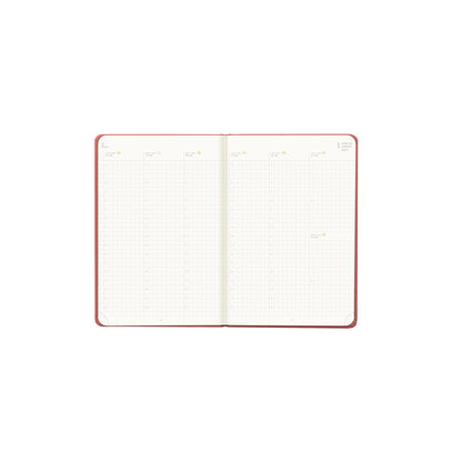 RHODIA 2025 Webplanner A6 Weekly Vertical Nacarat