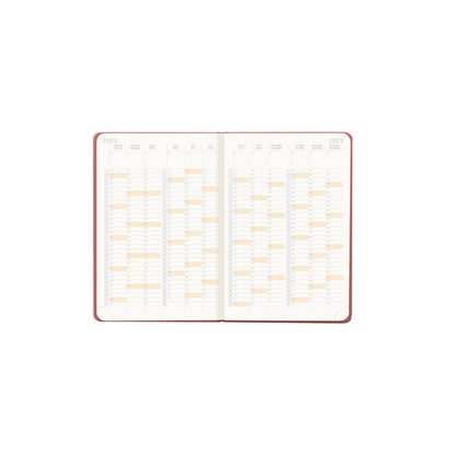 RHODIA 2025 Webplanner A6 Weekly Vertical Nacarat