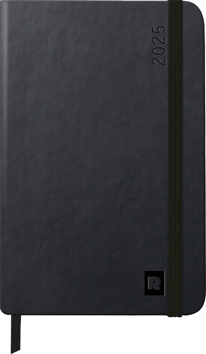 RHODIA 2025 Webplanner A6 Weekly Horizontal Black