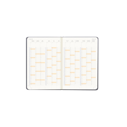 RHODIA 2025 Webplanner A6 Weekly Horizontal Black