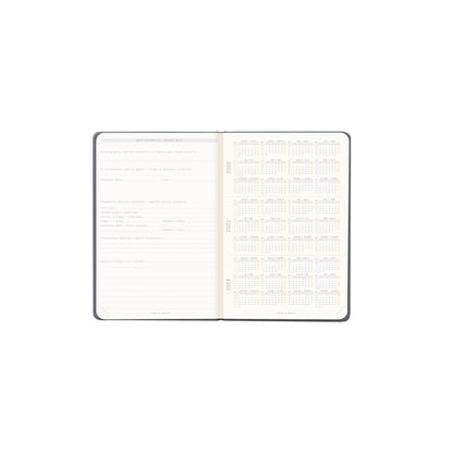 RHODIA 2025 Webplanner A6 Weekly Vertical Titanium