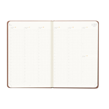 RHODIA 2025 Webplanner A5 Weekly Vertical Rosewood