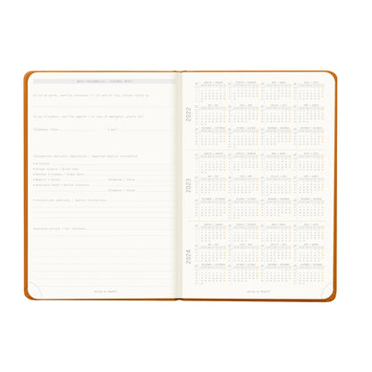 RHODIA 2025 Webplanner A5 Weekly Vertical Orange