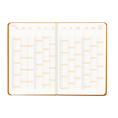 RHODIA 2025 Webplanner A5 Weekly Vertical Orange