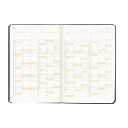 RHODIA 2025 Webplanner A5 Weekly Vertical Black