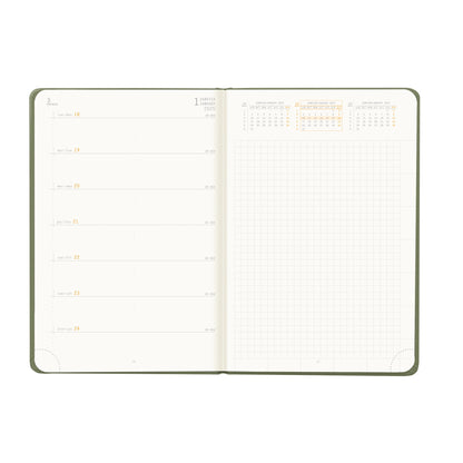 RHODIA 2025 Webplanner A5 Weekly Horizontal Sage