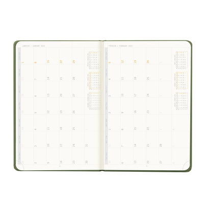 RHODIA 2025 Webplanner A5 Weekly Horizontal Sage