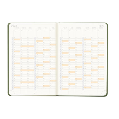 RHODIA 2025 Webplanner A5 Weekly Horizontal Sage