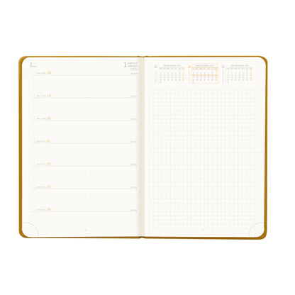 RHODIA 2025 Webplanner A5 Weekly Horizontal Orange