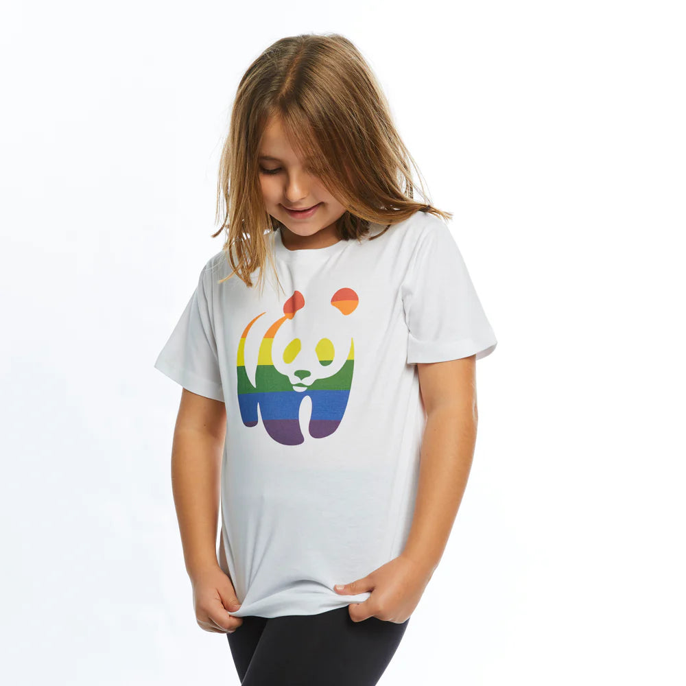 WWF T-Shirt 2 Year Old Rainbow Panda