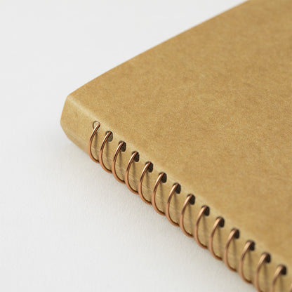 TRAVELERS Spiral Ring Notebook B6 DW Kraft