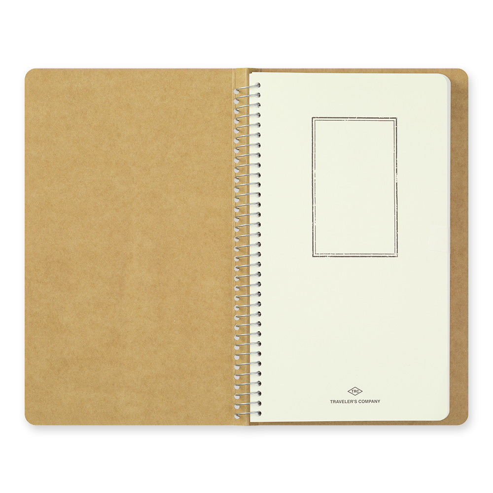 TRAVELERS Spiral Ring Notebook A5 Slim MD White