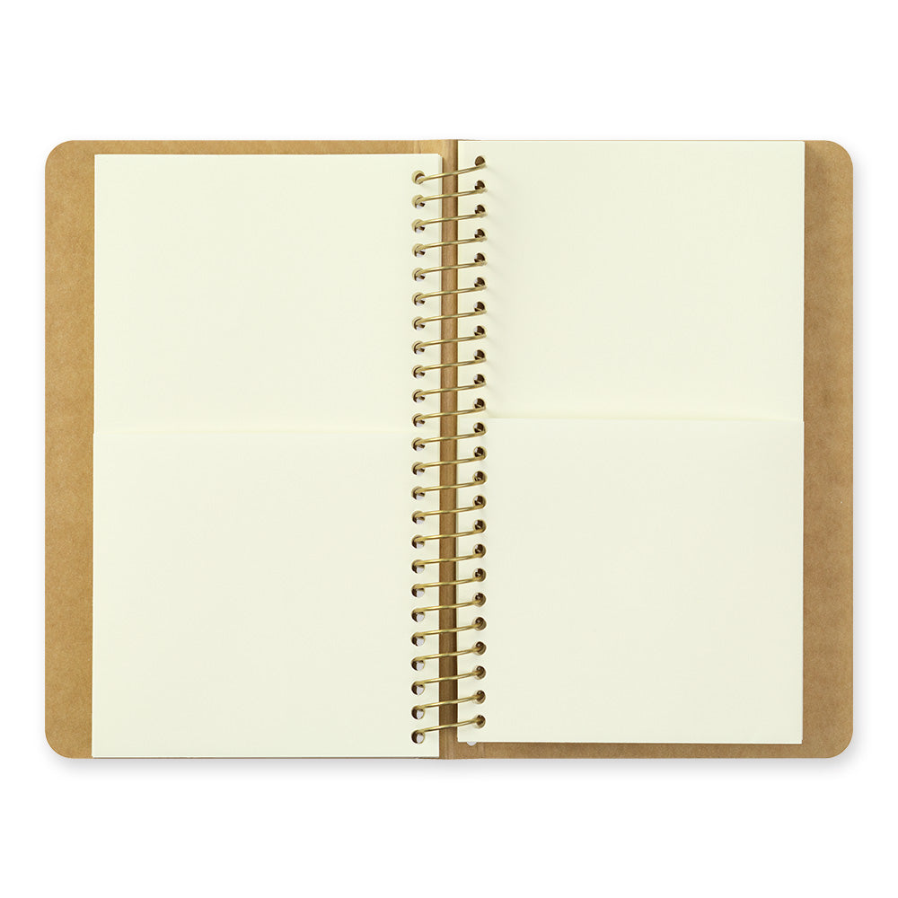 TRAVELERS Spiral Ring Notebook A6 Slim Paper Pocket