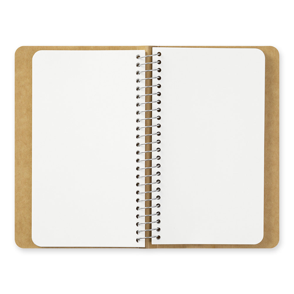 TRAVELERS Spiral Ring Notebook A6 Slim MD White