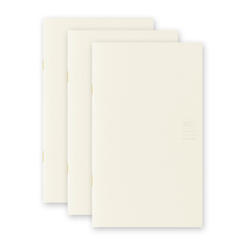 MIDORI MD Notebook Light B6 Slim Blank 3/pack A