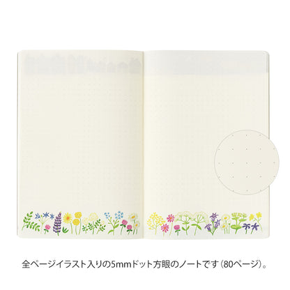 MIDORI Yuru Log Notebook B6 Scandinavia