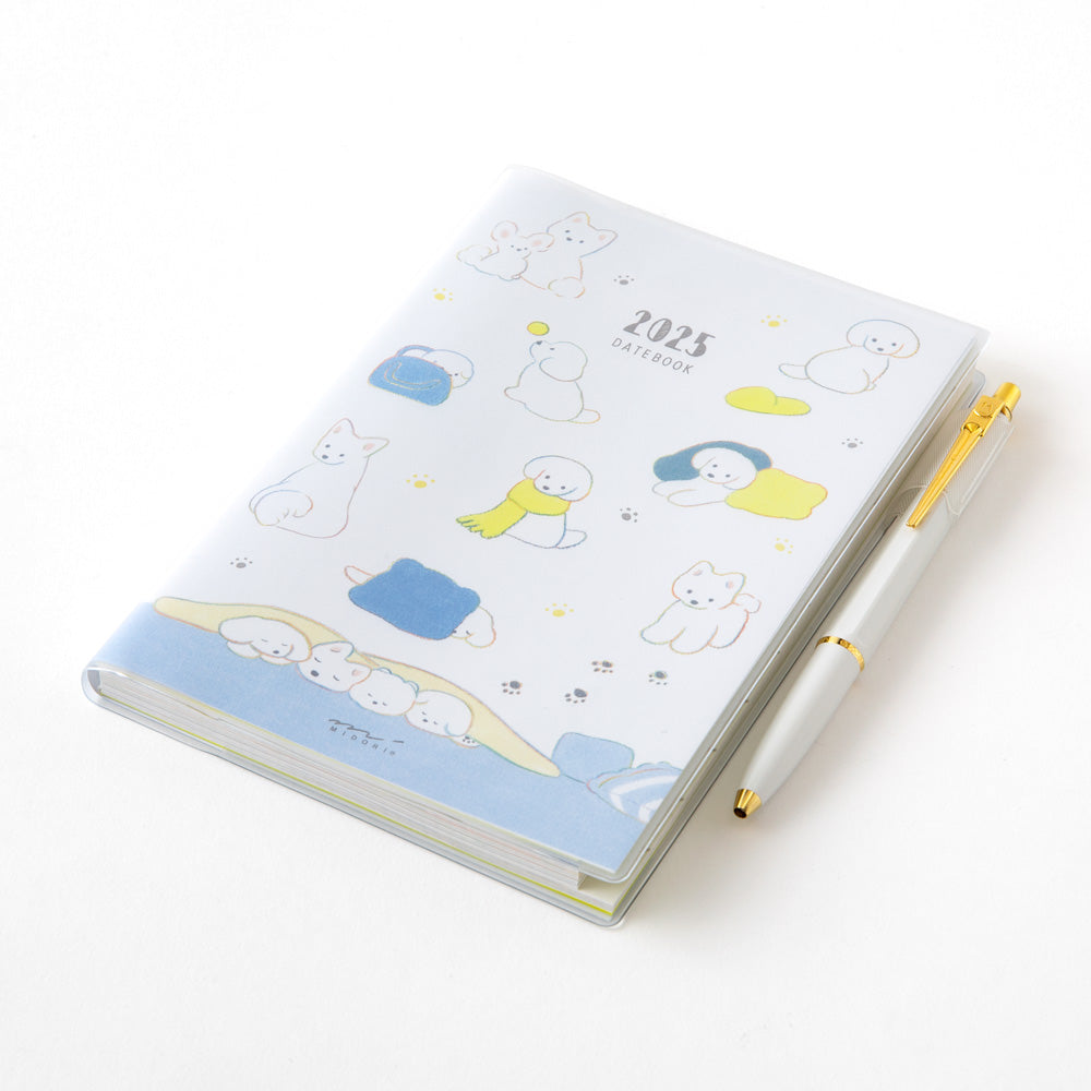 MIDORI 2025 Pocket Diary B6 Dog