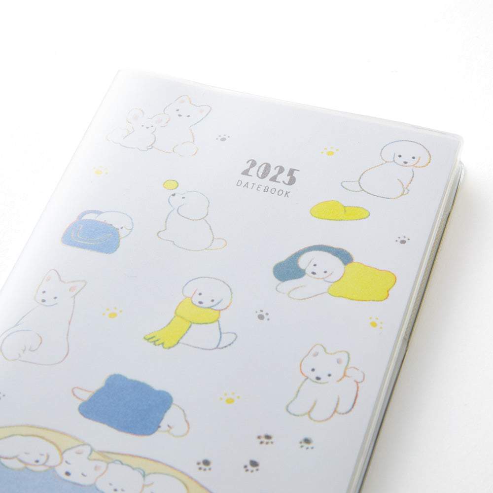 MIDORI 2025 Pocket Diary Mini Dog