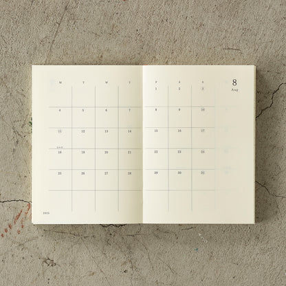 MIDORI MD 2025 Notebook Diary A6