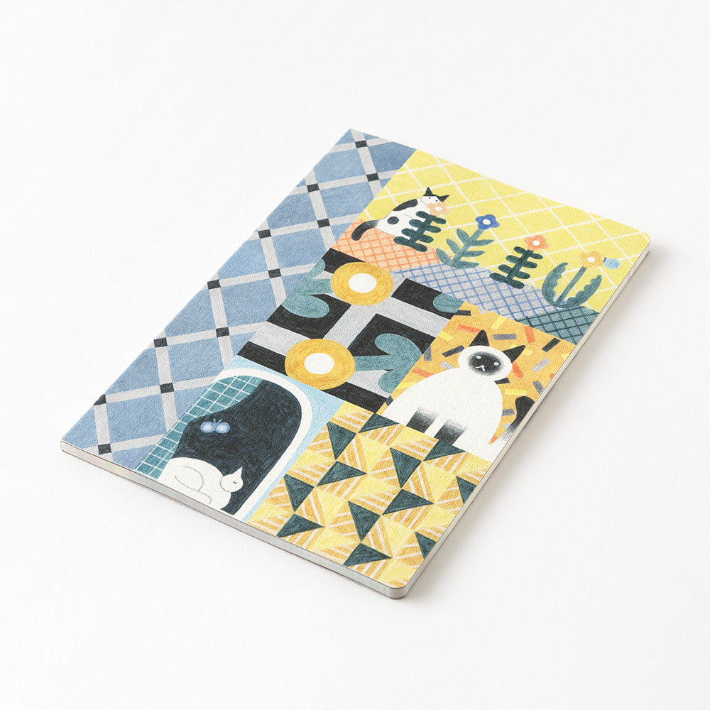 MIDORI Yuru Log Notebook B6 Cat