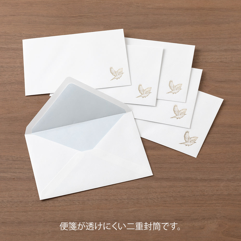 MIDORI Envelope 162x114mm For Precious Day Bird