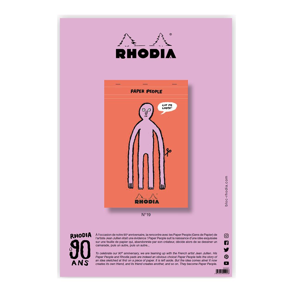 RHODIA x JEAN JULIEN 90th Anniversary Limited Edition No.19 Poster