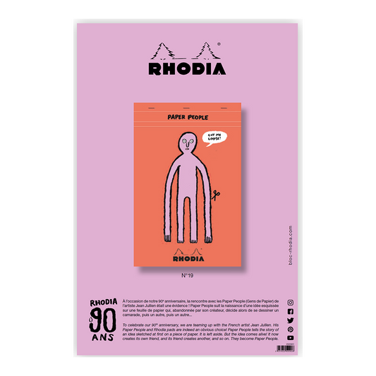 RHODIA x JEAN JULIEN 90th Anniversary Limited Edition No.19 Poster