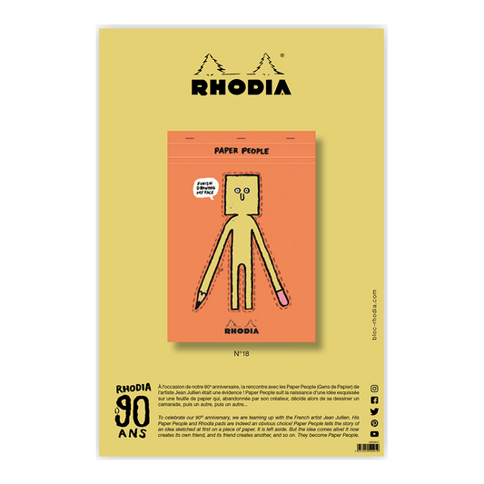 RHODIA x JEAN JULIEN 90th Anniversary Limited Edition No.18 Poster