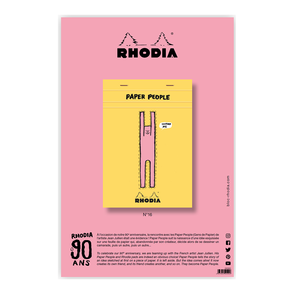 RHODIA x JEAN JULIEN 90th Anniversary Limited Edition No.16 Poster