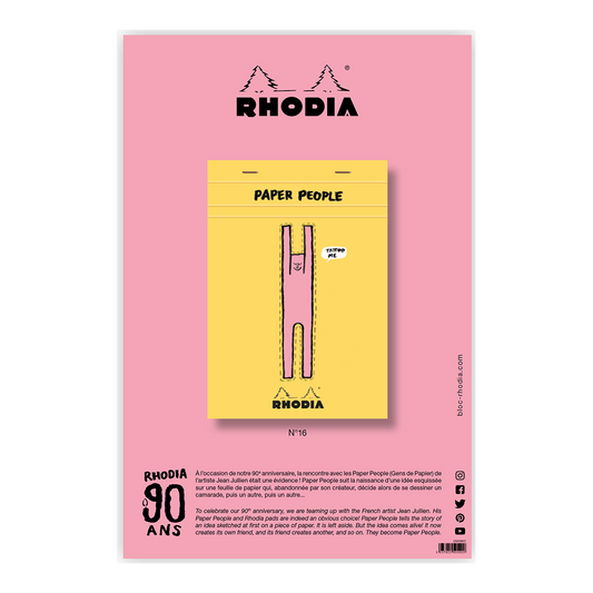 RHODIA x JEAN JULIEN 90th Anniversary Limited Edition No.16 Poster