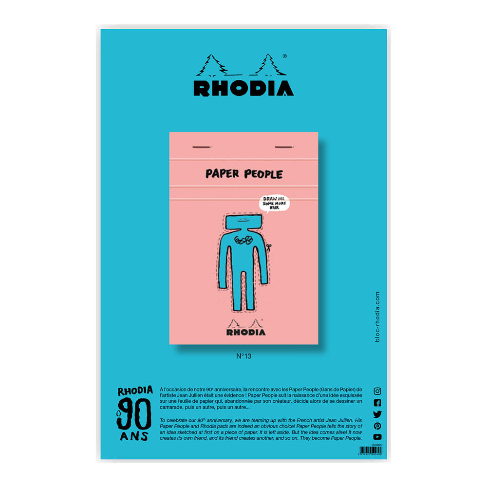 RHODIA x JEAN JULIEN 90th Anniversary Limited Edition No.13 Poster